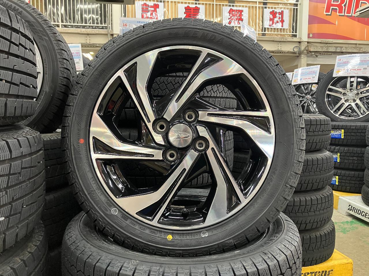 New tires included Daihatsu Tanto Custom/LA650 Original wheel + KENDA KR36