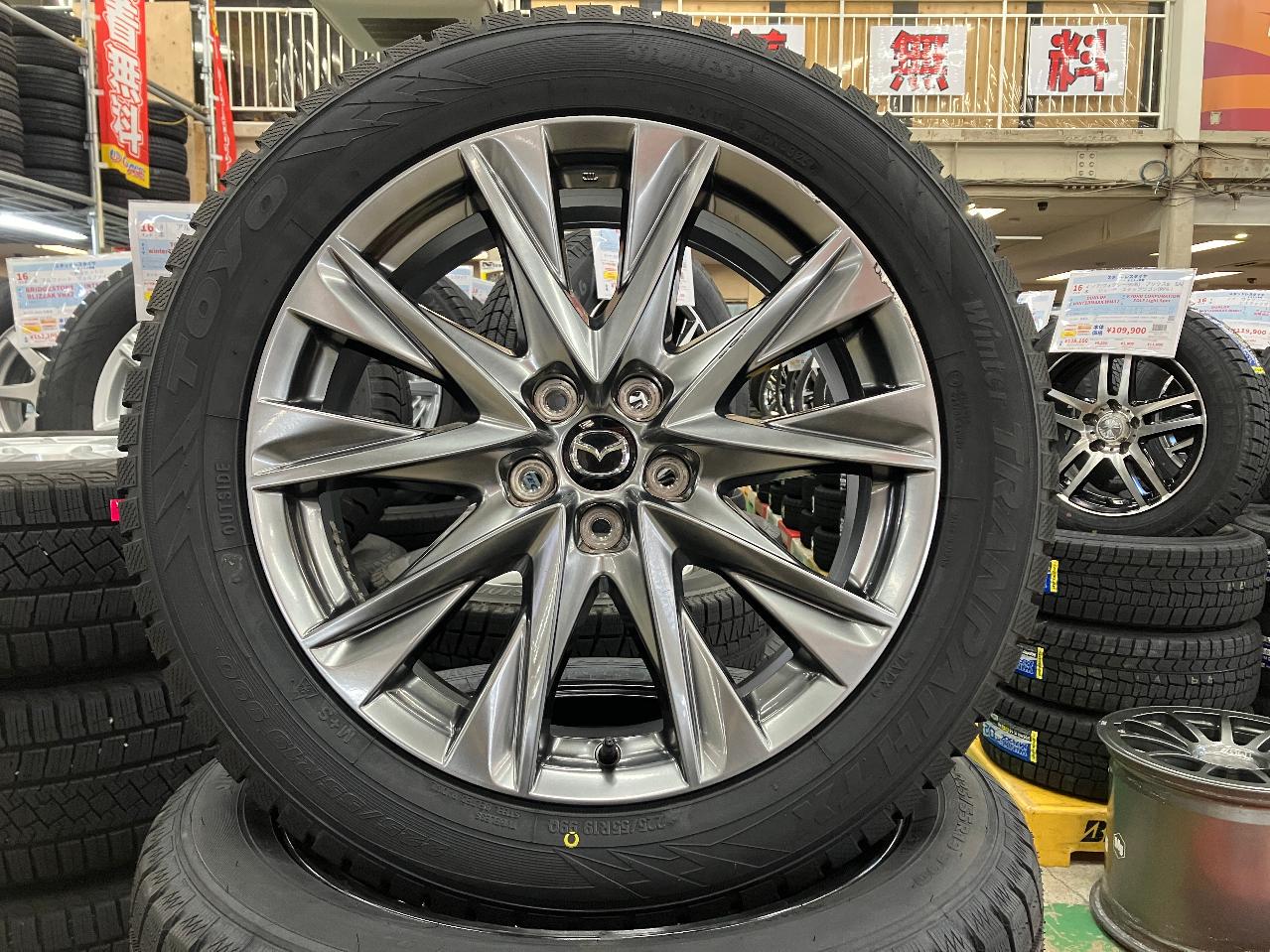 New winter tires included Mazda CX-8/KG type L package Original wheel + TOYO Winter TRANPATH TX