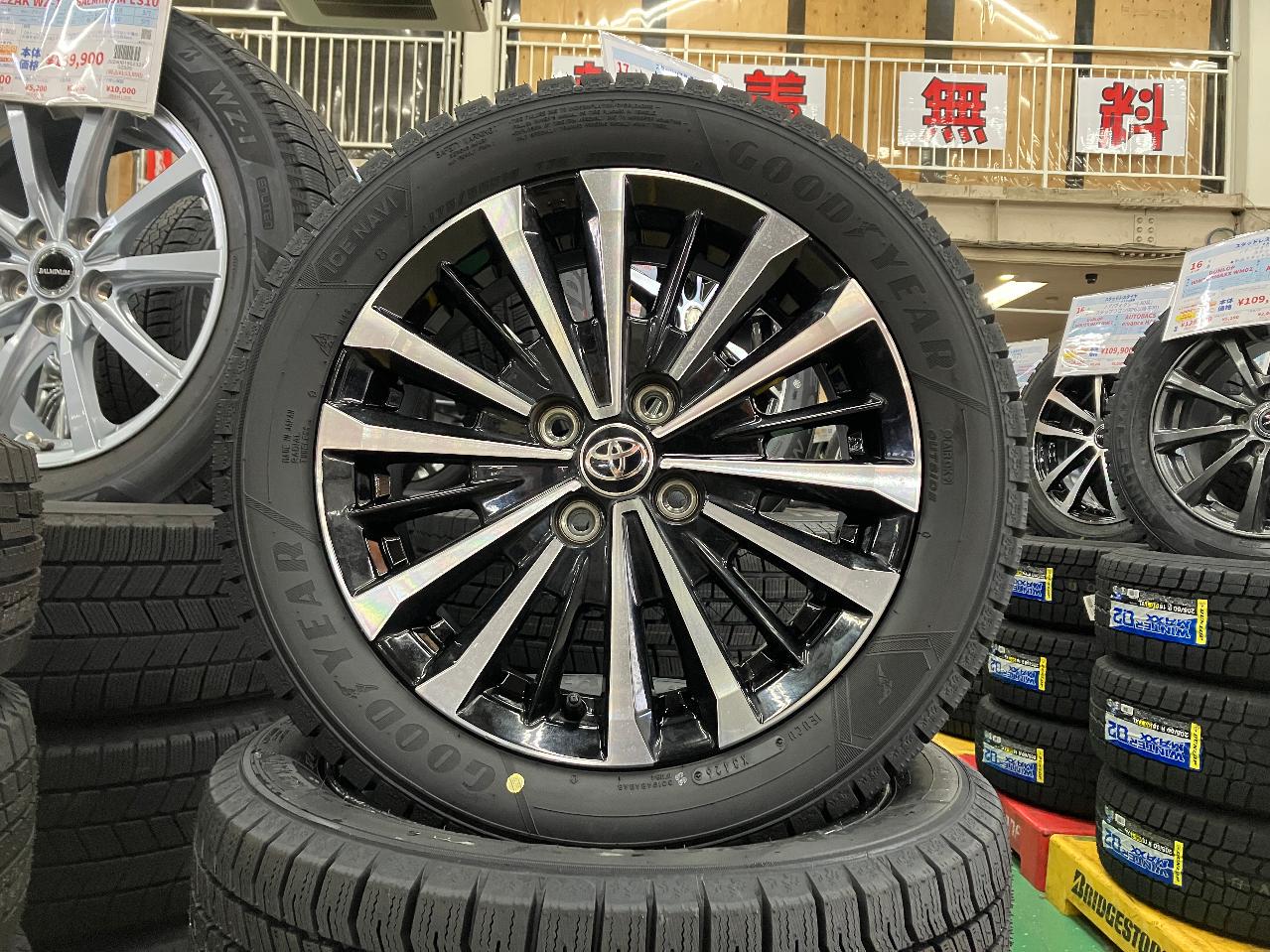 New winter tires included Toyota Rumi / M900A Custom GT Original wheel + GOODYEAR ICE NAVI Eight