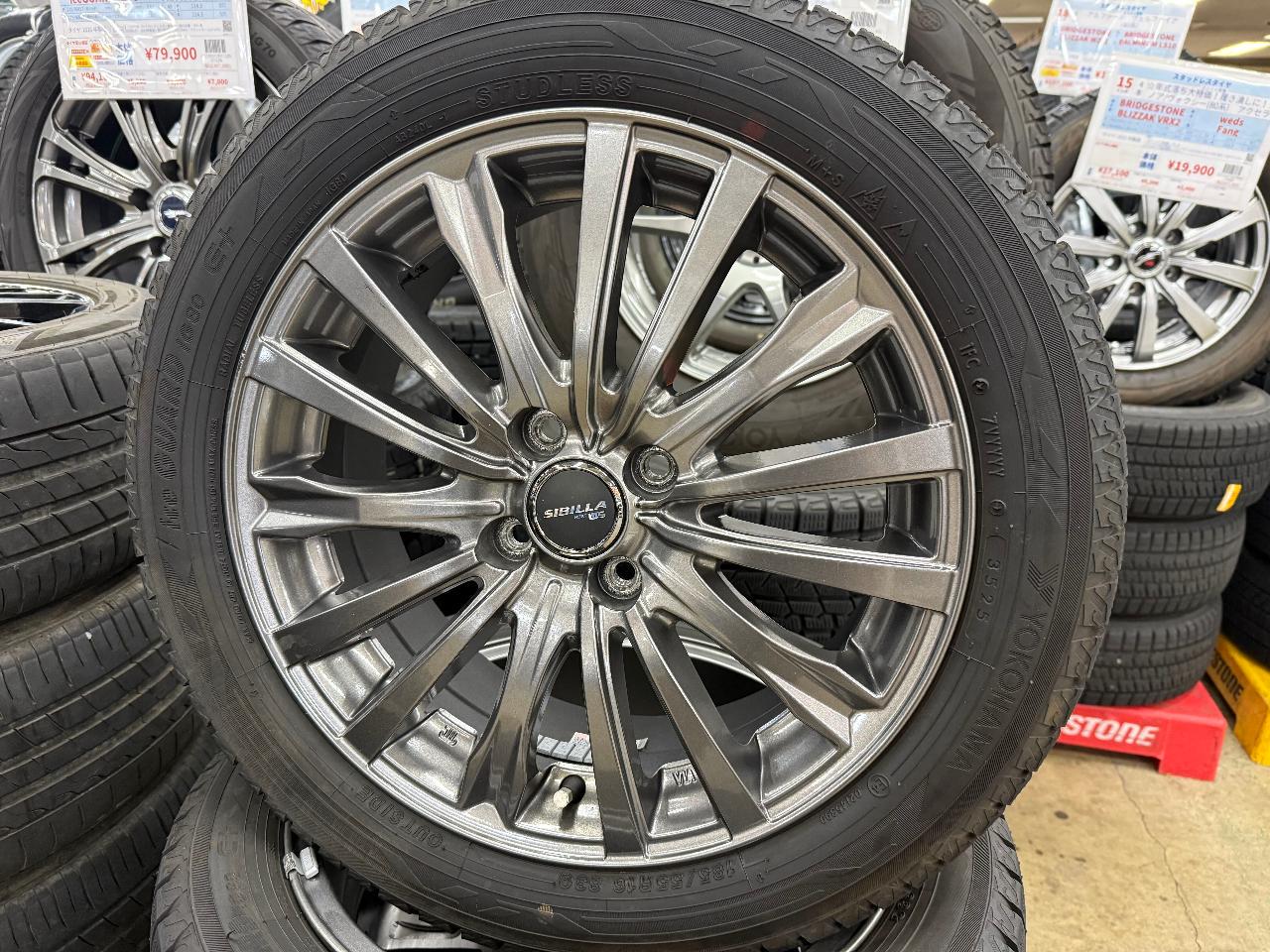 TOPY SIBILLA NEXT W-5 + YOKOHAMA iceGUARD iG80 E +
