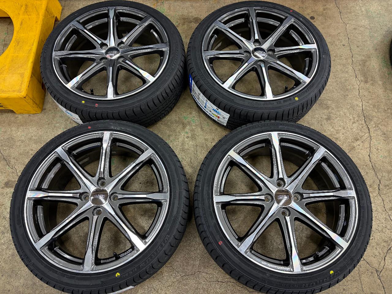 New tires included Infinite MD8 + WINRUN R330