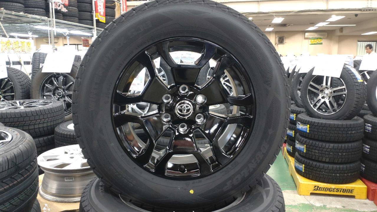 New winter tires included Toyota Land Cruiser FJ/240 series Original wheel + DUNLOP WINTERMAXX SJ8 +
