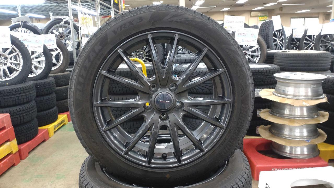 weds VELVA SPORT + BRIDGESTONE BLIZZAK VRX3