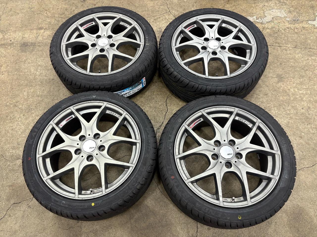 New tires included SSR GTV03 + KENDA KR 20