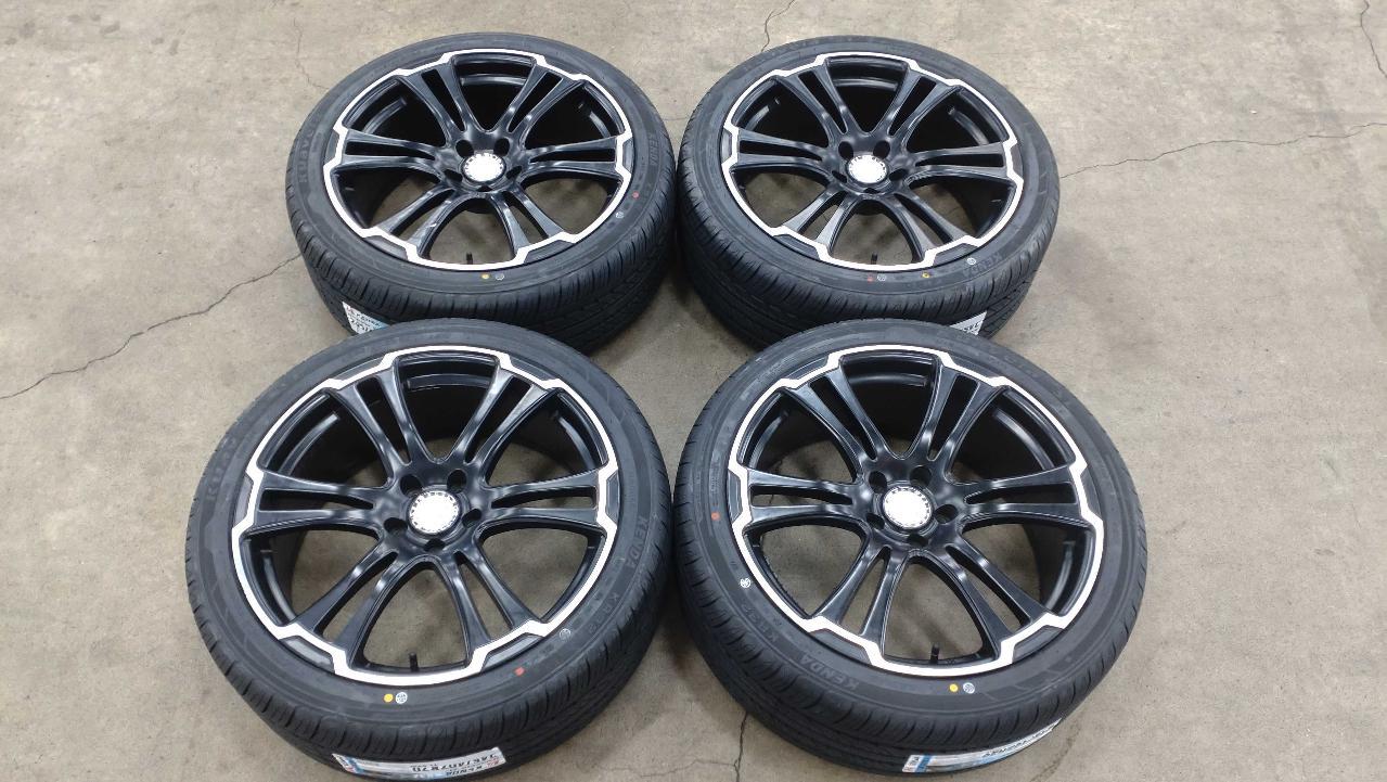 New tires included Algernon FENICE TW1 + KENDA KR32
