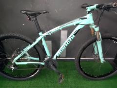 【わけあり現状販売】BIANCHI KUMA 27.3 2018年頃 27.5インチ 3x8s アルミMTB チェレステ サイズ:43cm  ※要メンテナンス