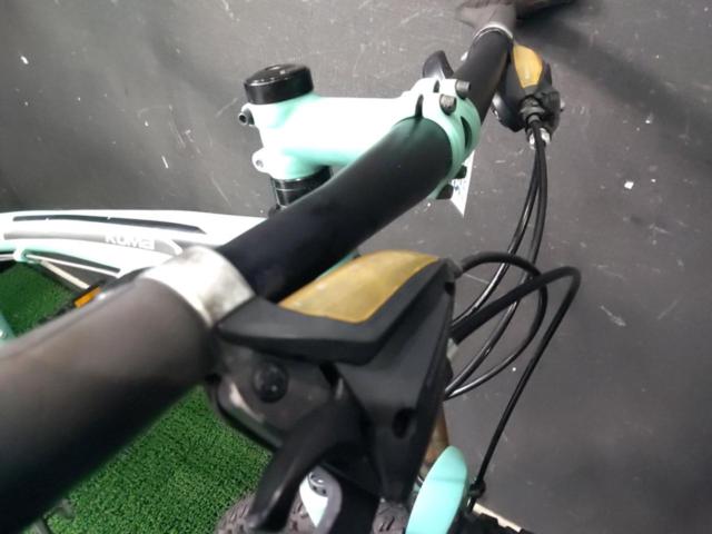 【わけあり現状販売】BIANCHI KUMA 27.3 2018年頃 27.5インチ 3x8s アルミMTB チェレステ サイズ:43cm  ※要メンテナンス
