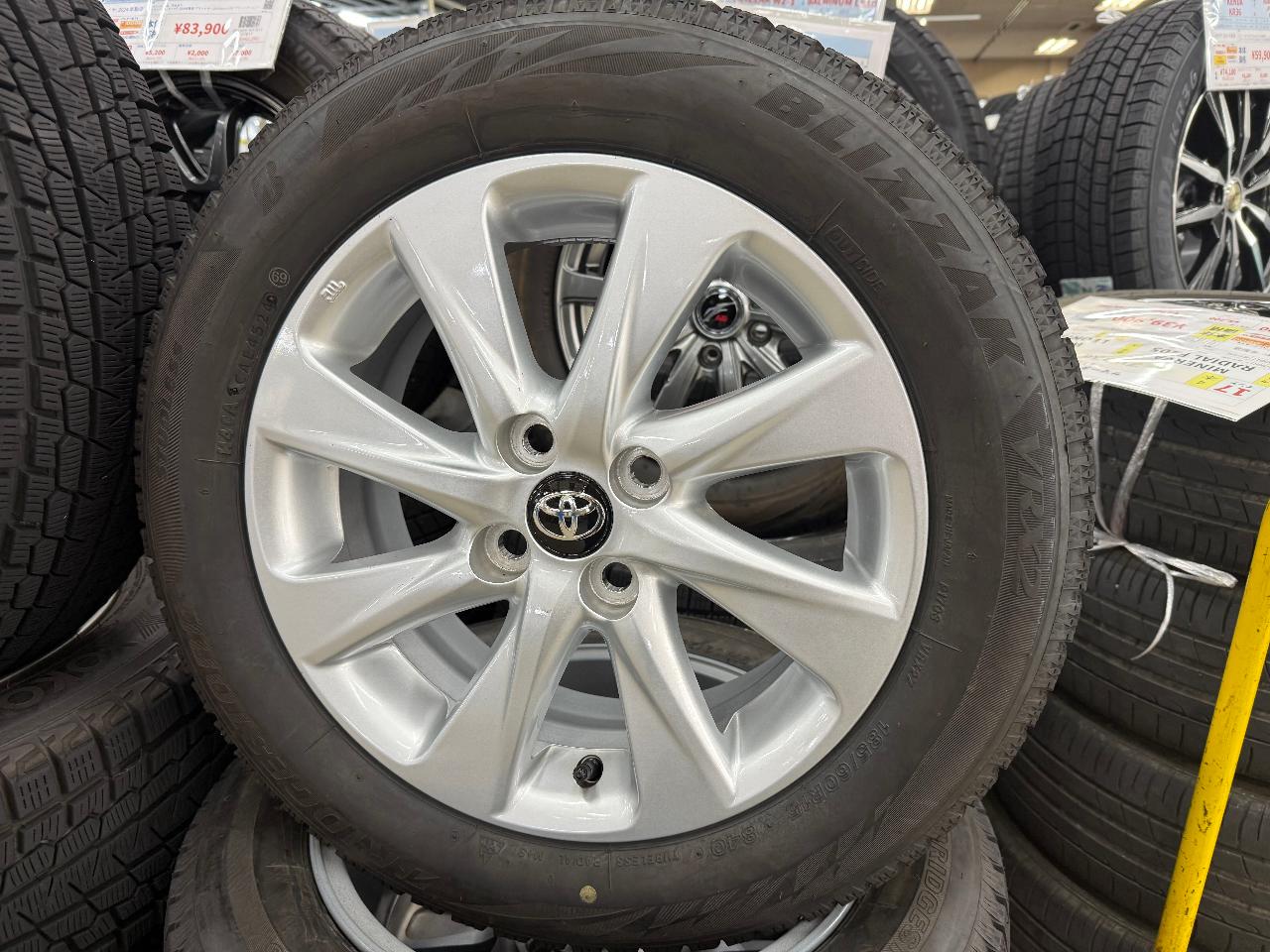 Toyota Aqua/MXPK11 Original wheel + BRIDGESTONE BLIZZAK VRX2