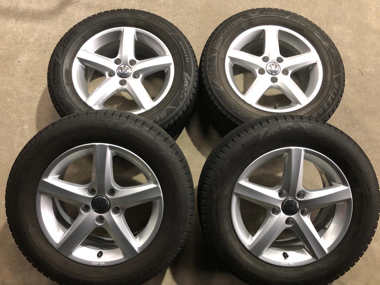 Volkswagen Passat Original wheel + BRIDGESTONE BLIZZAK VRX3