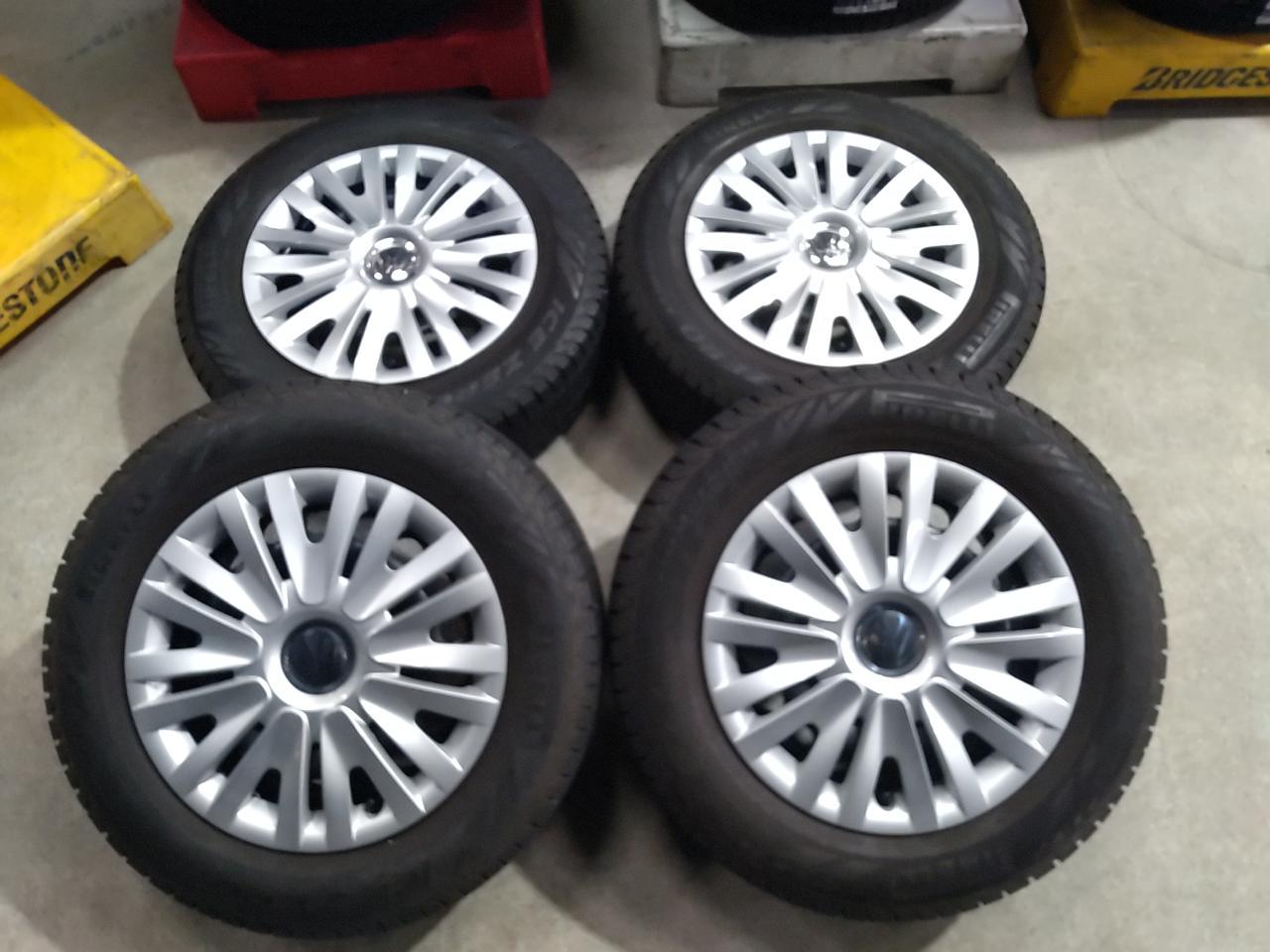 Volkswagen genuine Genuine steel wheel + PIRELLI ICE ZERO ASIMMETRICO