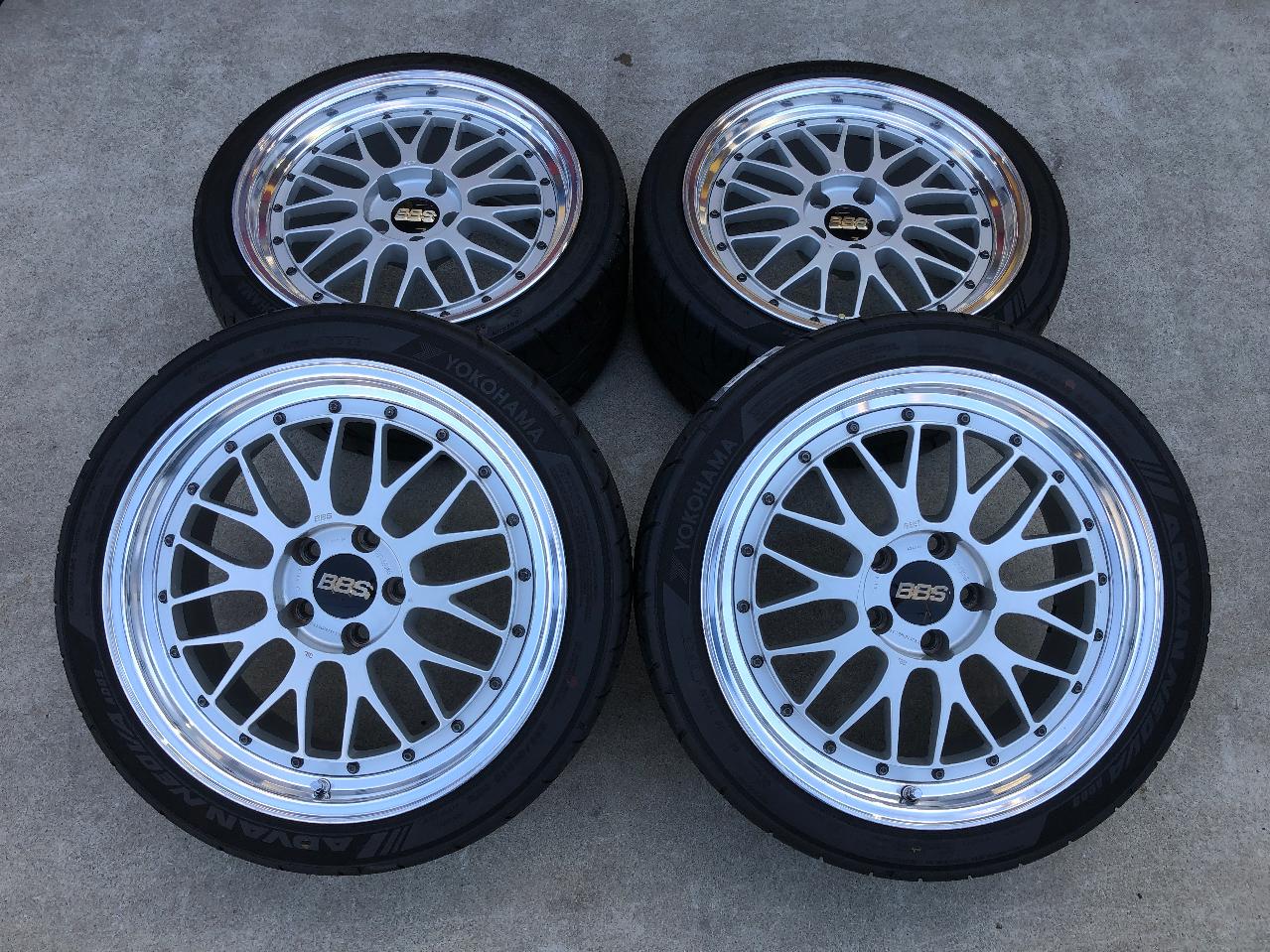 BBS LM + YOKOHAMA ADVAN NEOVA AD09