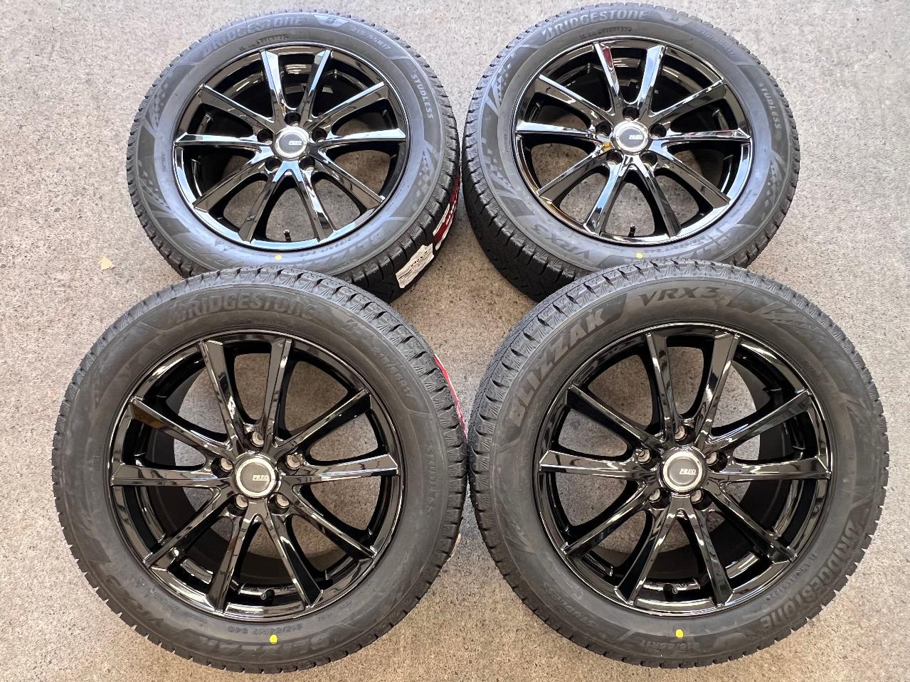 Brand new, special price, with domestically produced studless tires - BRIDGESTONE PREO L5 + BRIDGESTONE BLIZZAK VRX3