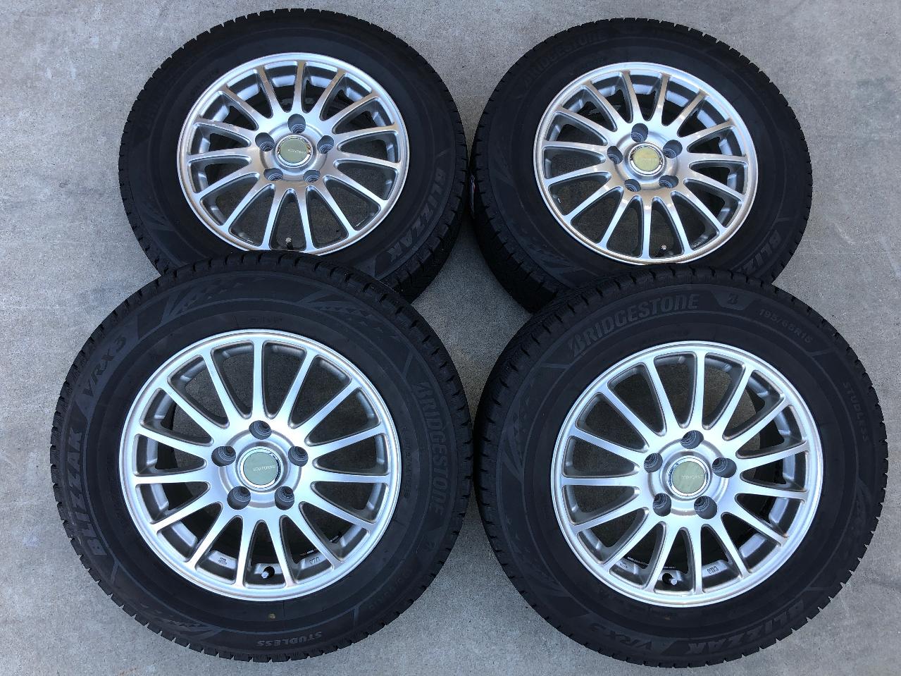 BRIDGESTONE ECO FORME SE-12 + BRIDGESTONE BLIZZAK VRX3