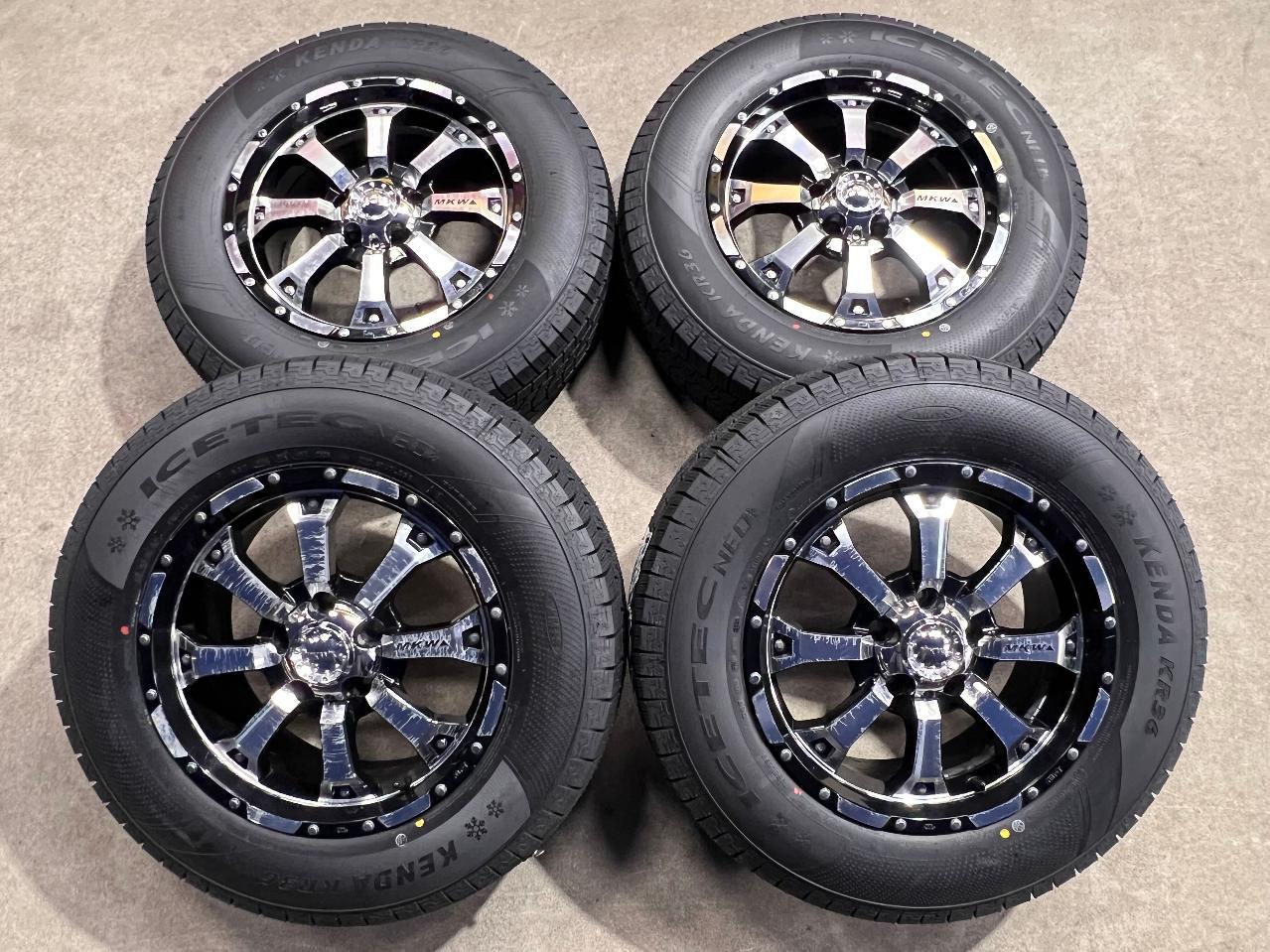 TRISTAR with brand new studless tires INTERNATIONAL MKW MK-46 + KENDA ICETECH NEO KR36