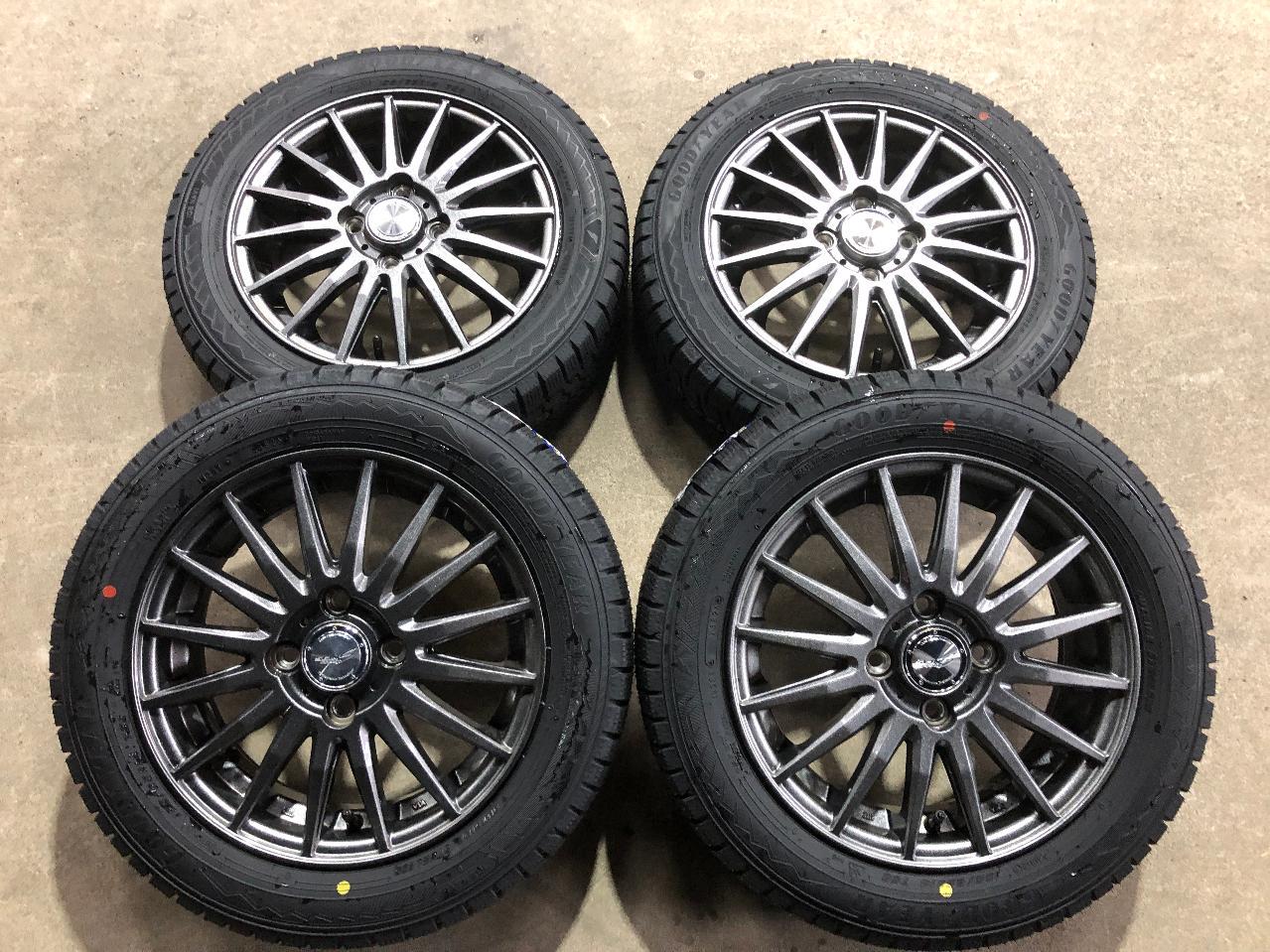 Brand new studless tires included!!! KYOHO SEIN RACING + GOODYEAR ICE NAVI Eight