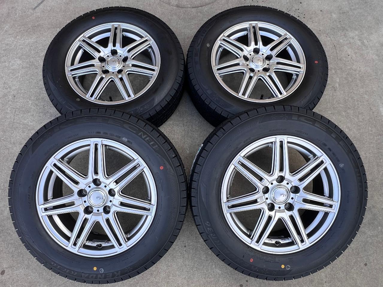 Comes with brand new studless tires!!! TOPY SIBILLA NEXT S7 + KENDA ICETECH NEO KR36