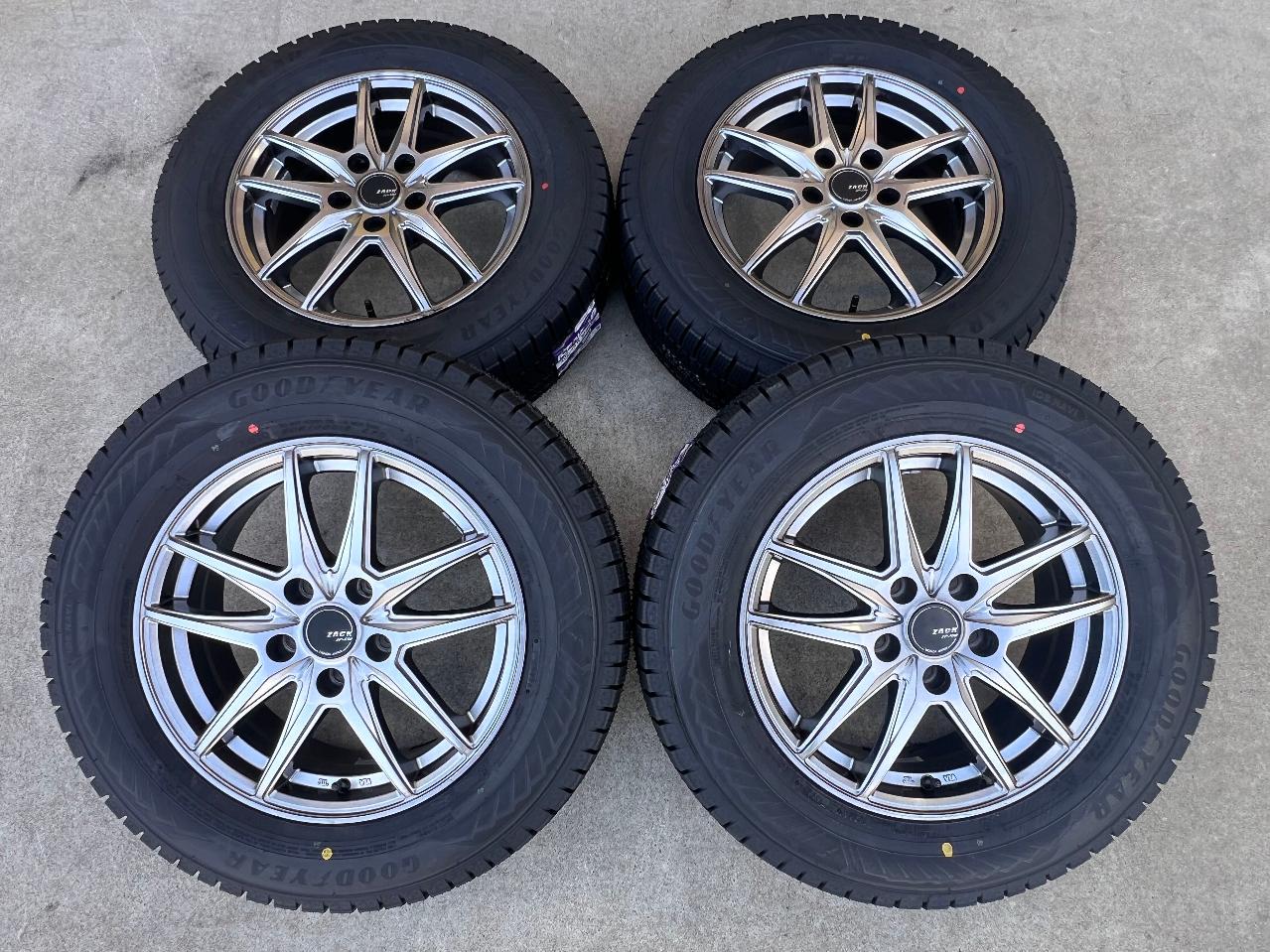 Brand new studless tires included!!! MONZA JAPAN ZACK JP-550 + GOODYEAR ICE NAVI Eight