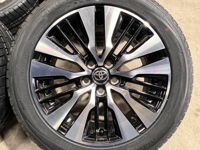 ☆新品タイヤ付き☆トヨタ 30系アルファード後期 切削光輝純正ホイール + KENDA EMERA SUV KR605