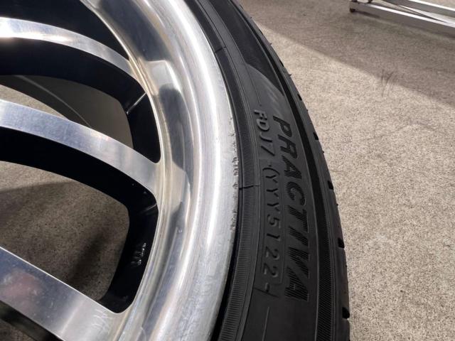 REPENTE マルチスポークホイール + YellowHat PRACTIVA