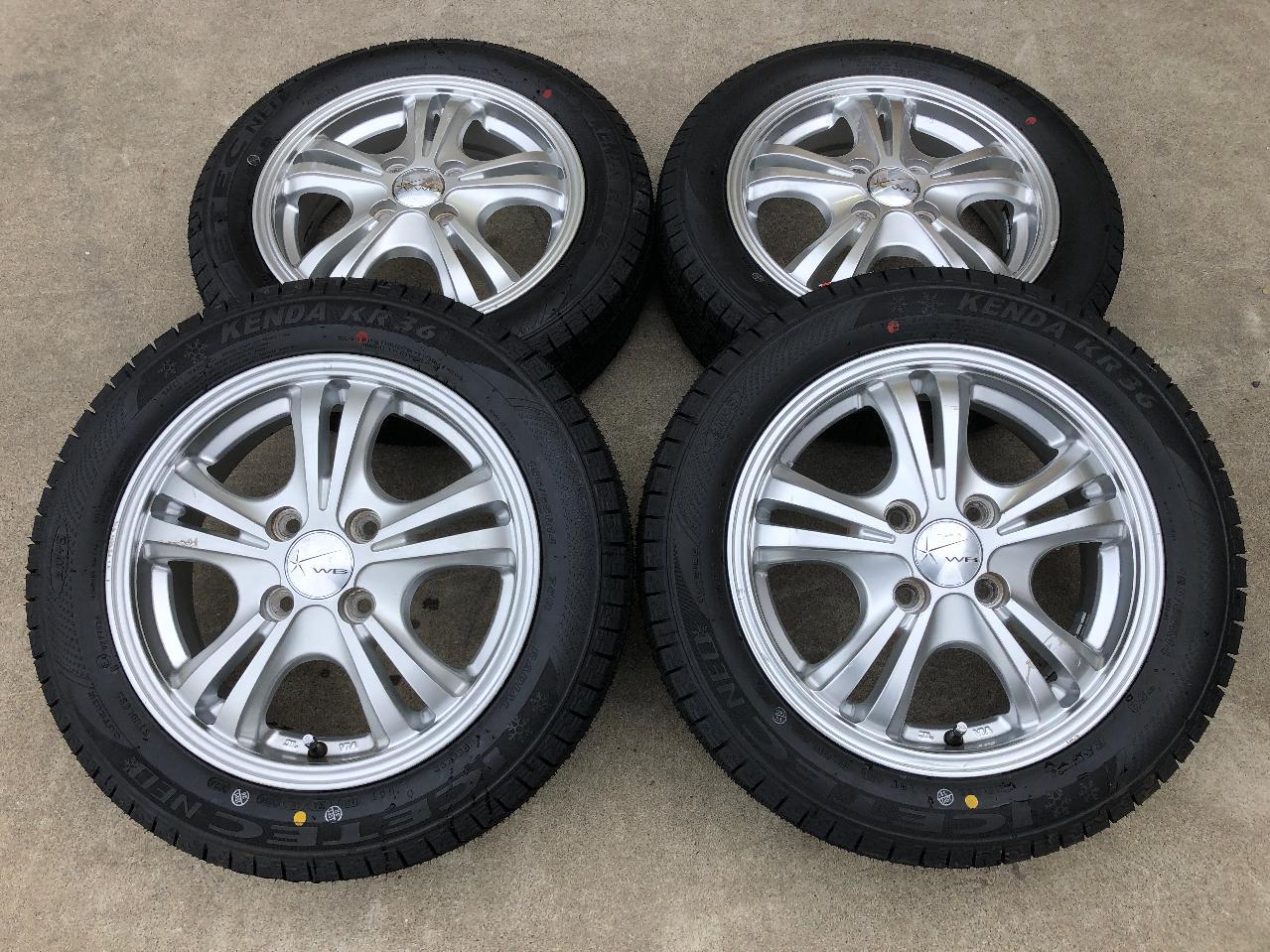 ☆新品スタッドレスタイヤ付き☆WB 5ツインスポークホイール + KENDA ICETECH NEO KR36