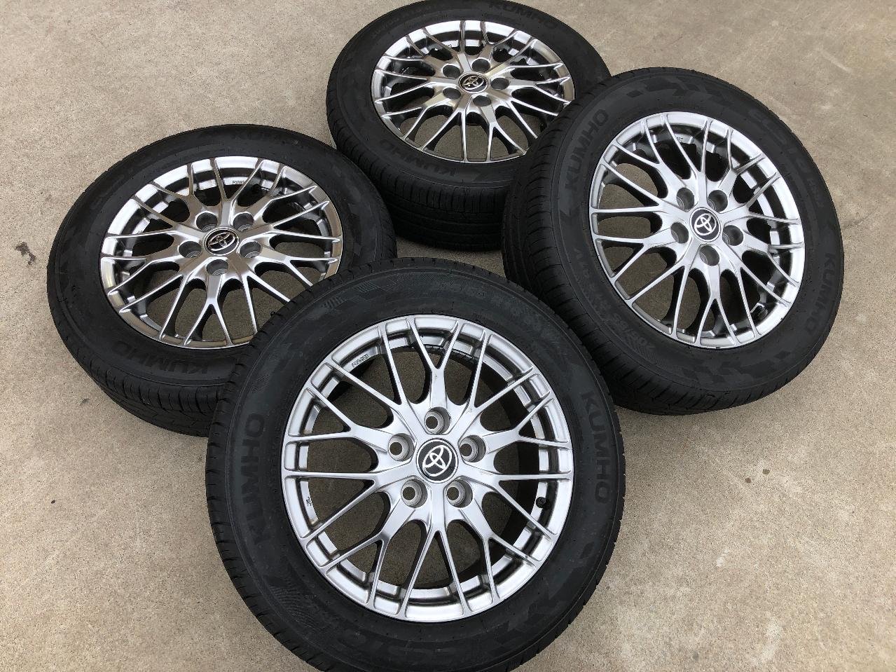 トヨタ純正 BBS製鍛造ホイール ノア・ヴォクシー/80系 + KUMHO ECSTa HS52
