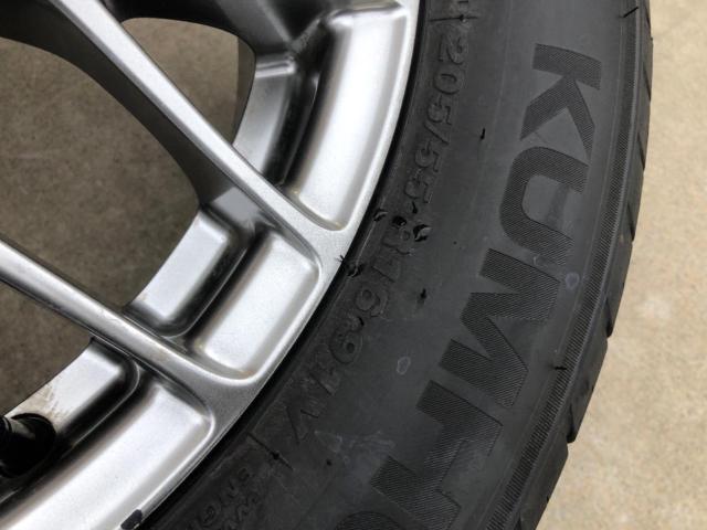 トヨタ純正 BBS製鍛造ホイール ノア・ヴォクシー/80系 + KUMHO ECSTa HS52