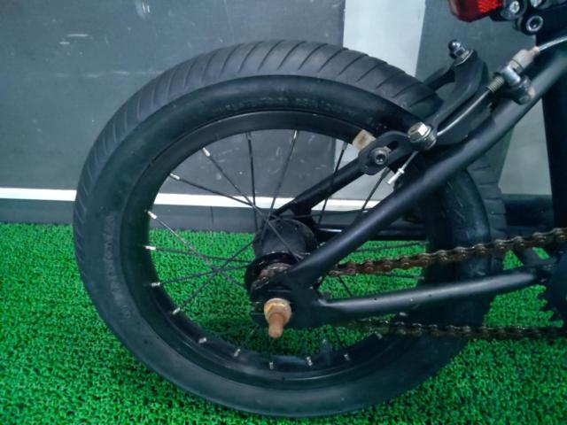 ※ブレーキ逆組・前後タイヤ劣化・錆多数のためわけあり TNB 14インチ キッズBMX ブラック