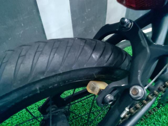 ※ブレーキ逆組・前後タイヤ劣化・錆多数のためわけあり TNB 14インチ キッズBMX ブラック