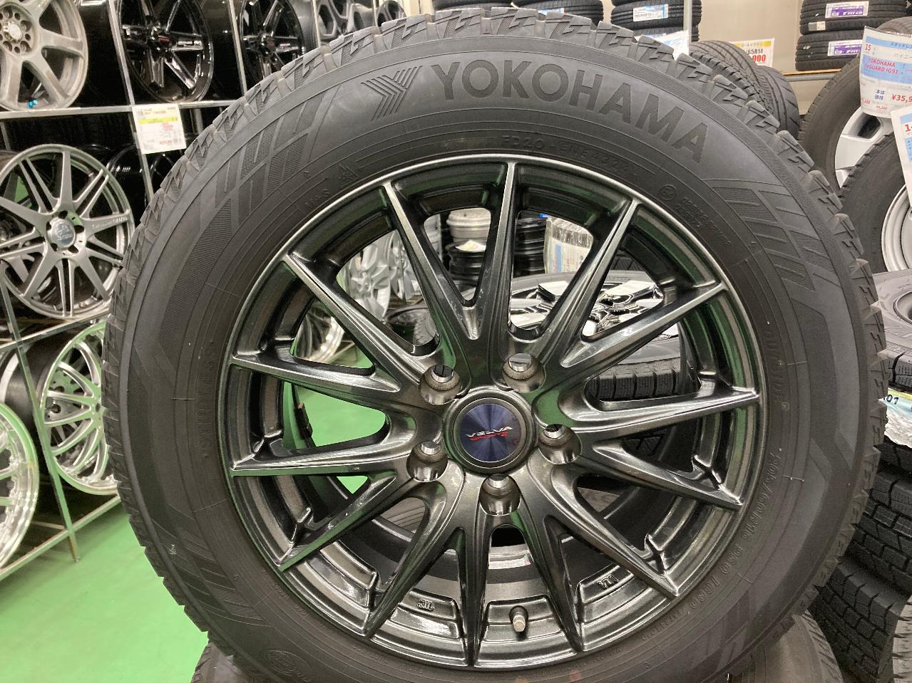 weds VELVA SPORT 2 + YOKOHAMA ice GUARD iG60