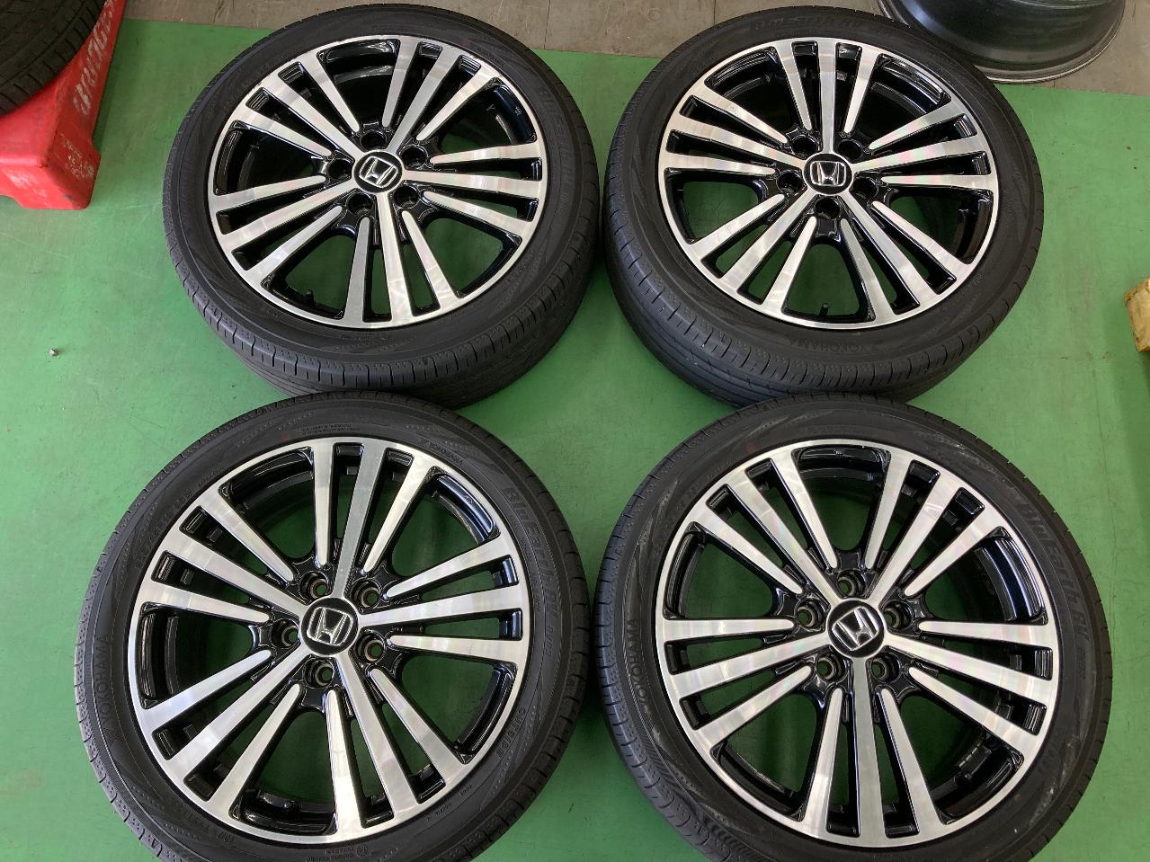 HONDA Odyssey / RC system Absolute previous term original wheel + YOKOHAMA BluEarth RV03