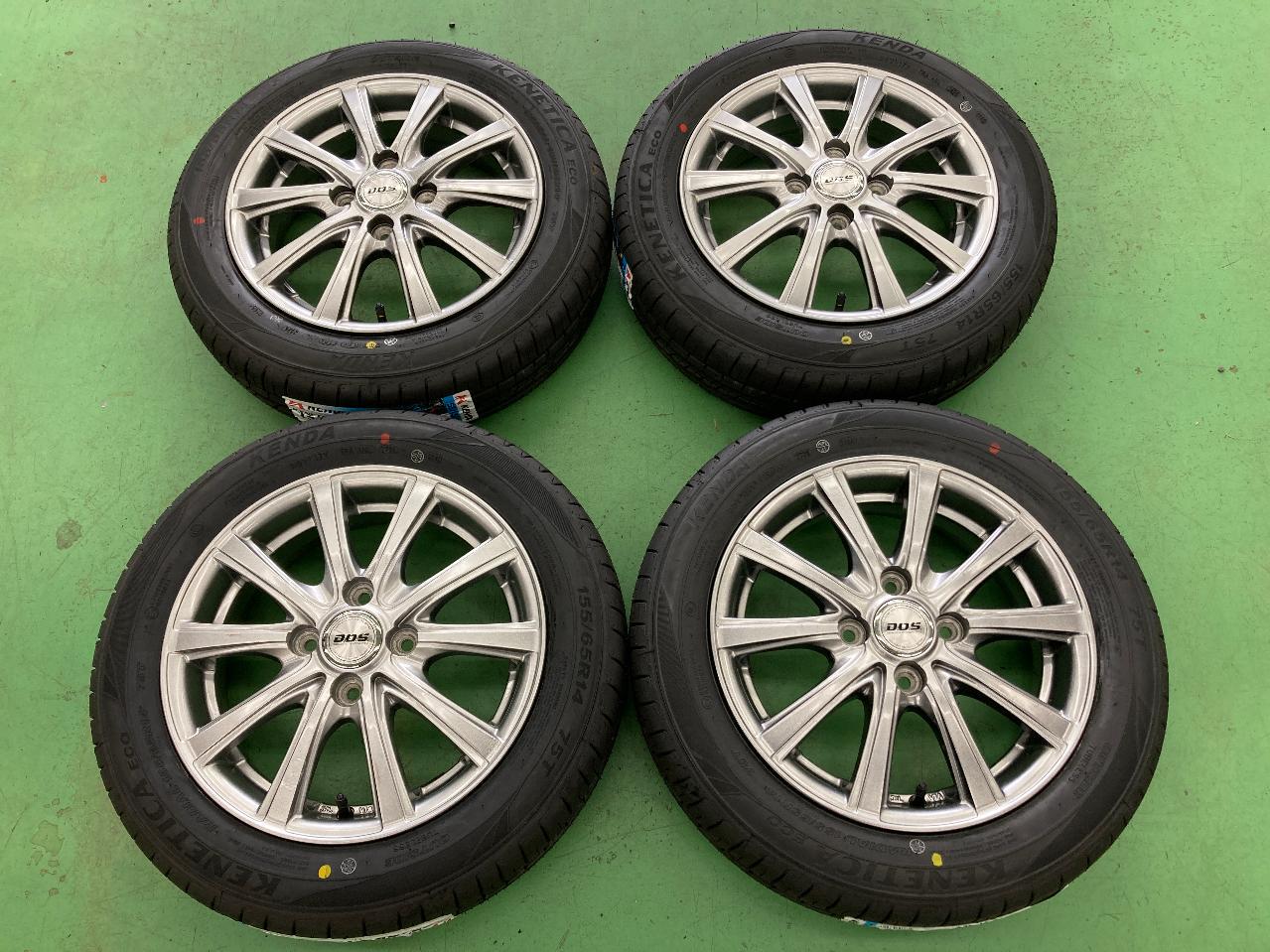 BADX DOS SE-10R plus + KENDA KR 203 155 / 65R14 75T