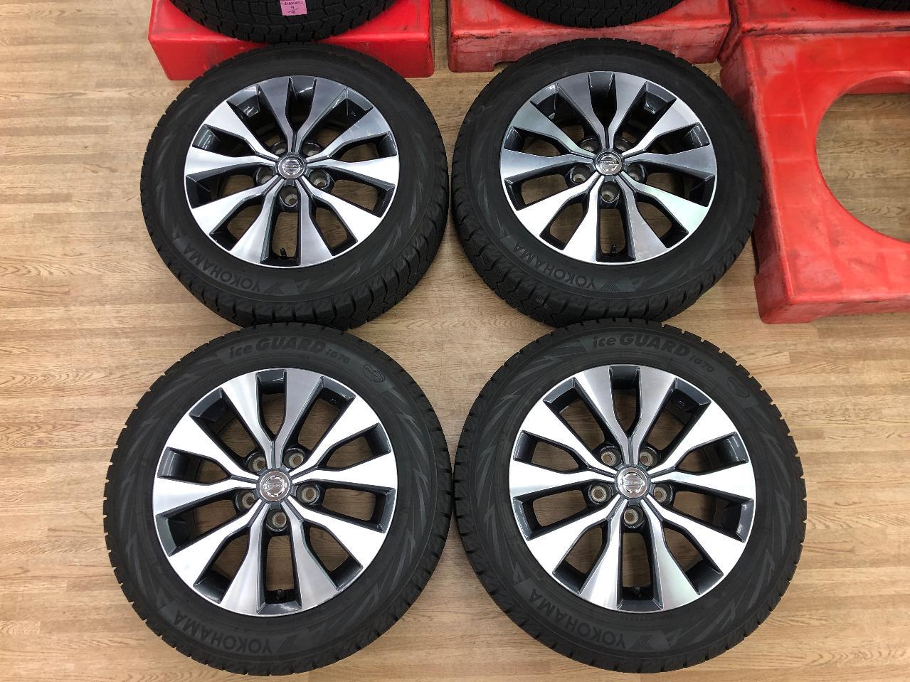 Nissan original C27 Serena original wheel + YOKOHAMA iceGUARD iG70