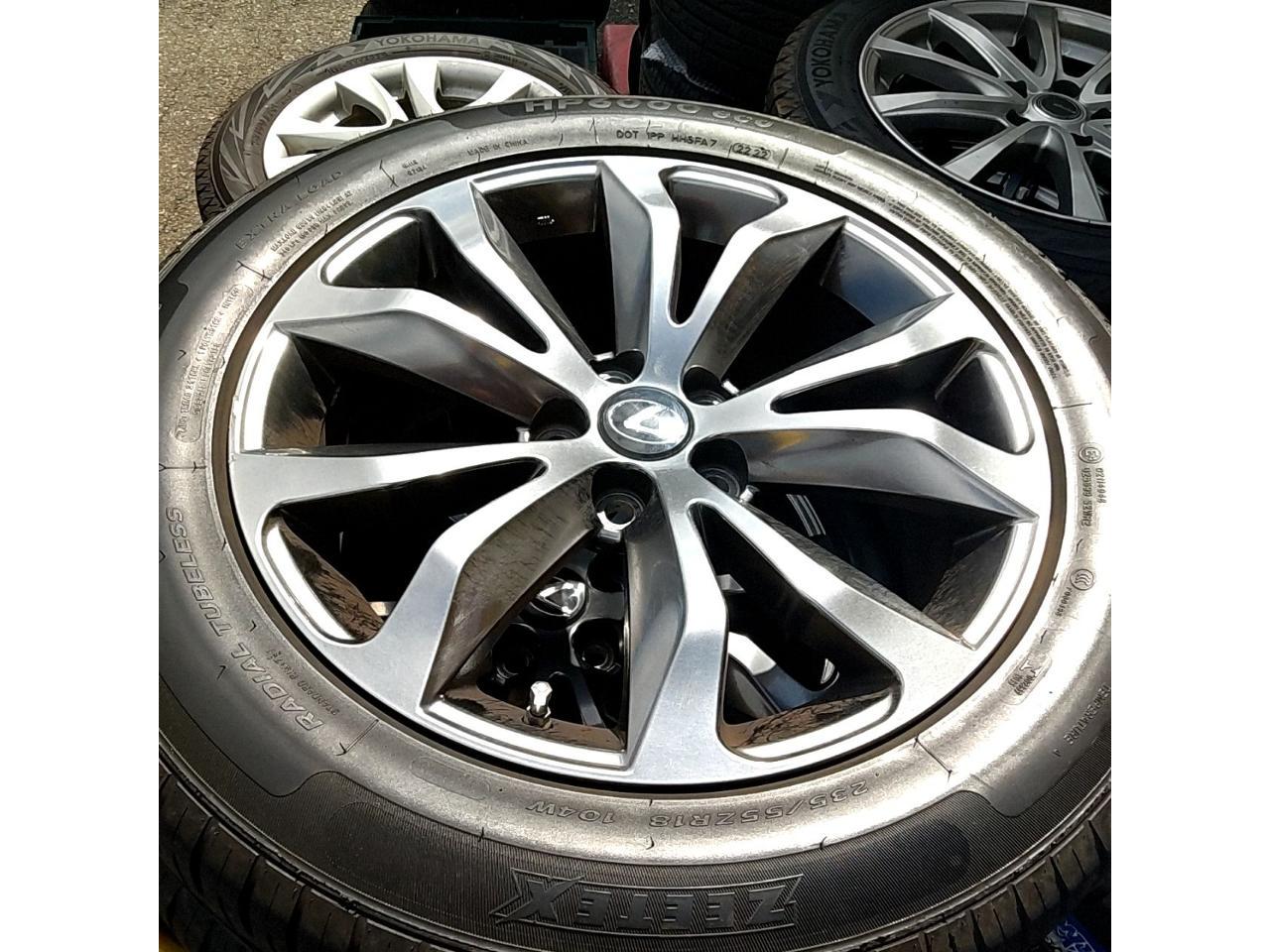 LEXUS NX/AGZ10 series F sports Genuine wheels + ZEETEX HP6000 ECO