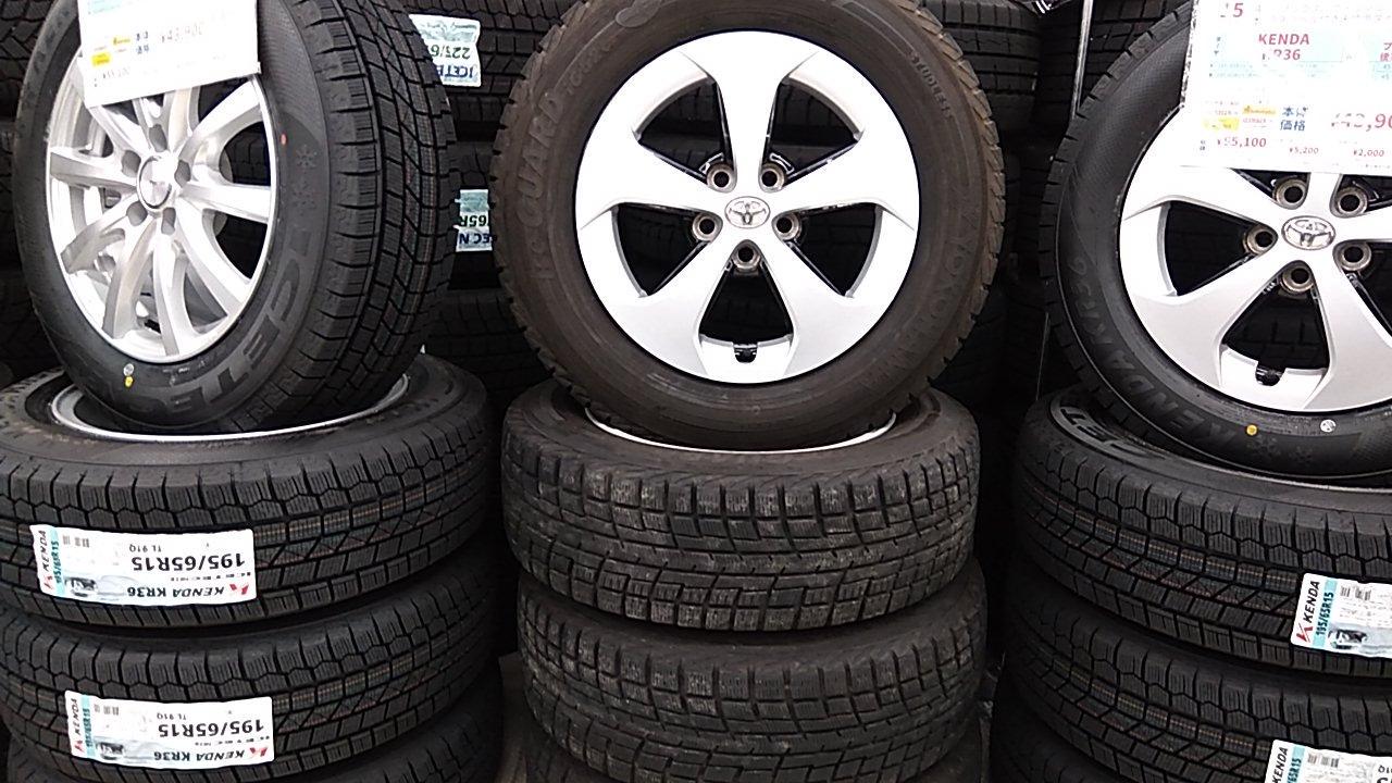 TOYOTA Prius/ZVW30 late model genuine wheels + YOKOHAMA iceGUARD iG52C