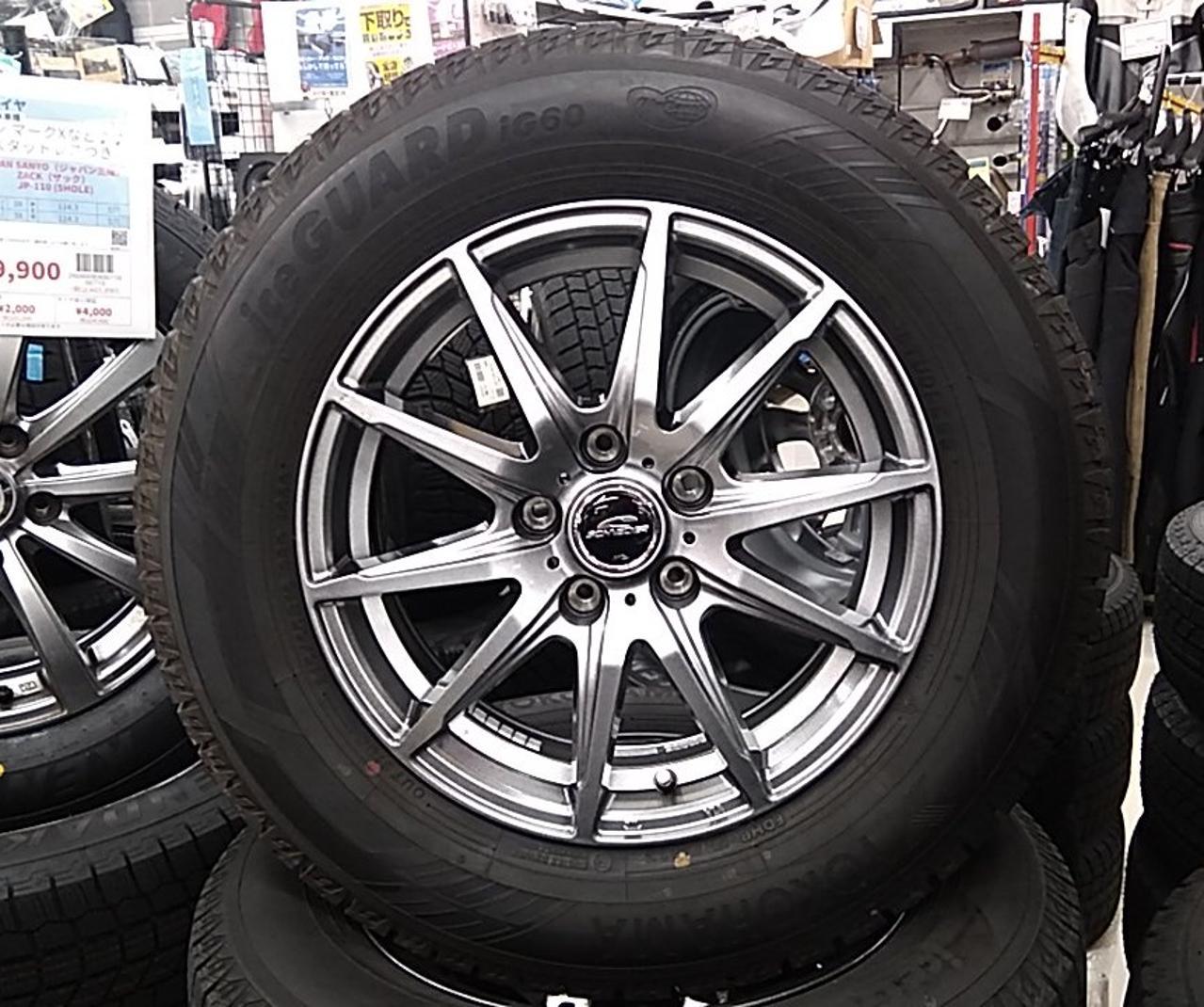 A-TECH SCHNEIDER MID+YOKOHAMA ice GUARD iG60