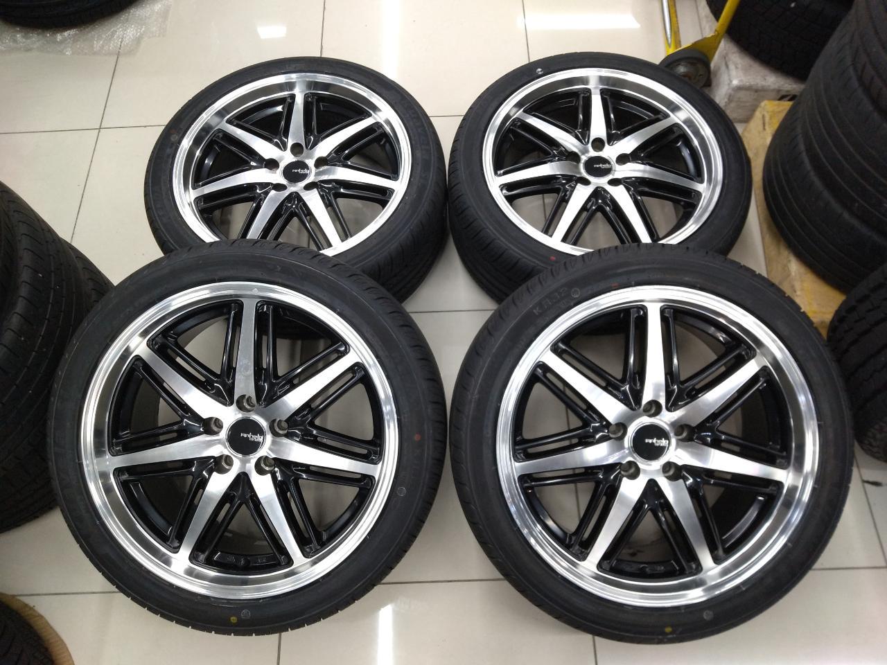 ACCESS with new tires ANHELO CORAZON Crespo+KENDA KR32 30 Alphard/Vellfire etc!!!