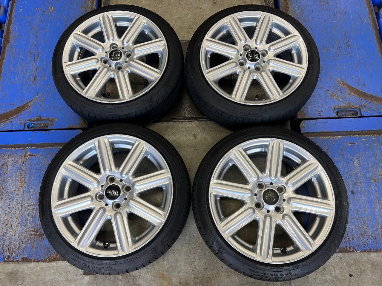MINI Rib Spoke R115 + KUMHO ECSTA HS52