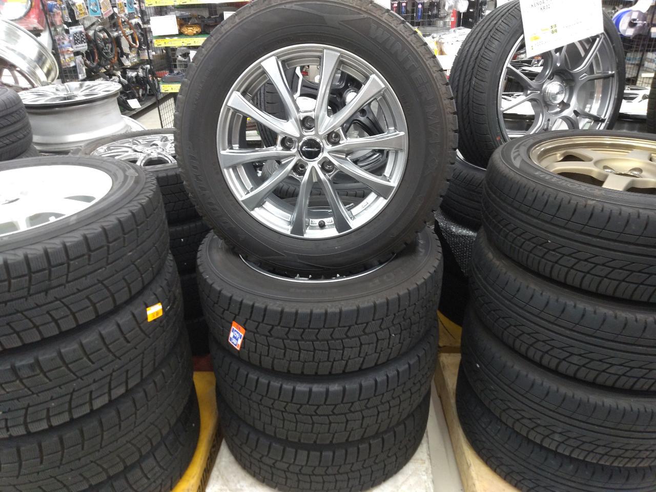 HOT STUFF exceeder+DUNLOP WINTERMAXX WM02