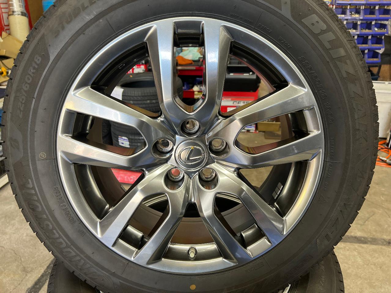 LEXUS genuine NX genuine wheels + BRIDGESTONE BLIZZAK WZ-1