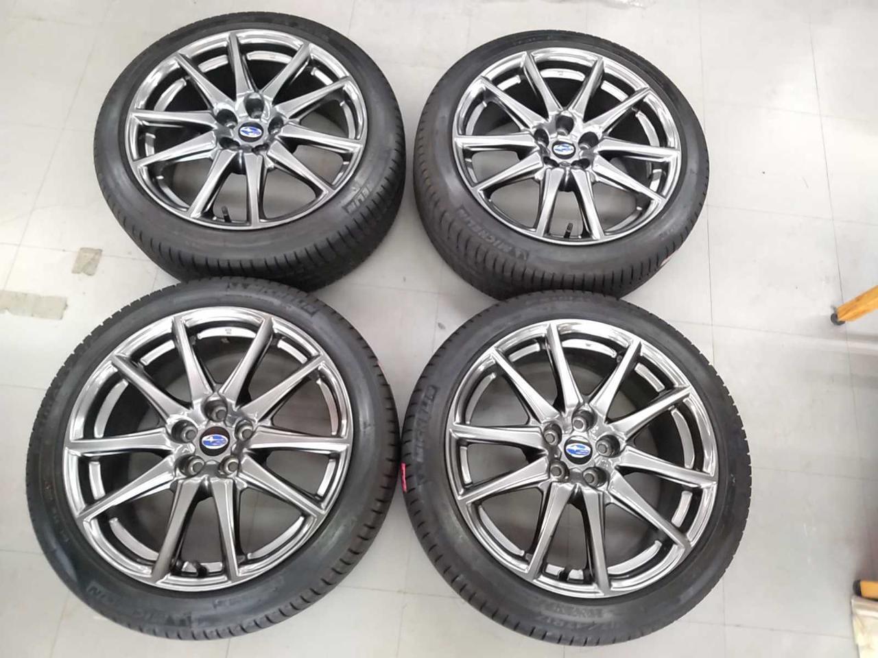 Pleiades BRZ / ZD8 R-grade genuine wheels + MICHELIN PRAYMACY HP