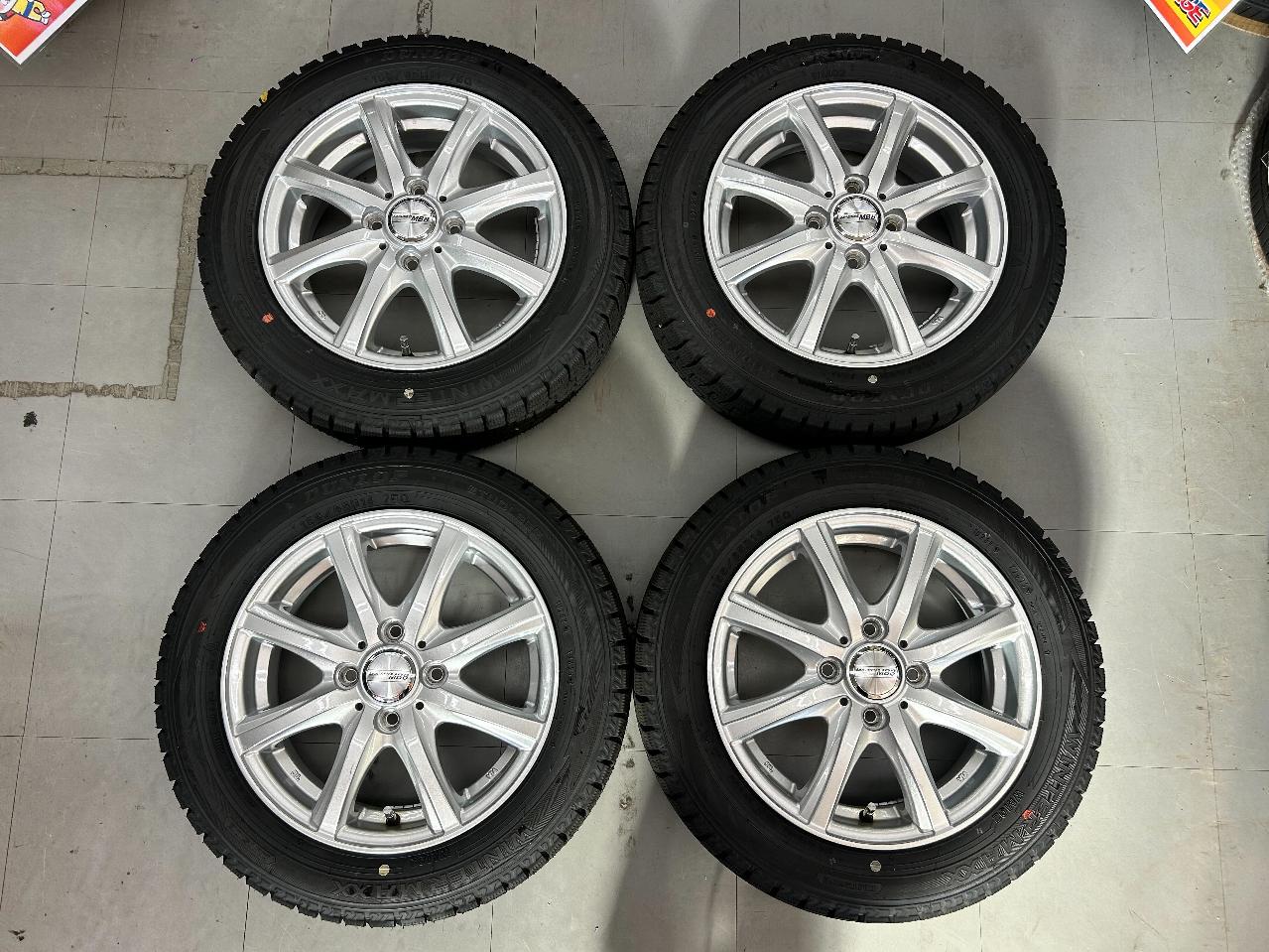B Con MACBES MB8 + DUNLOP WINTERMAXX WM02
