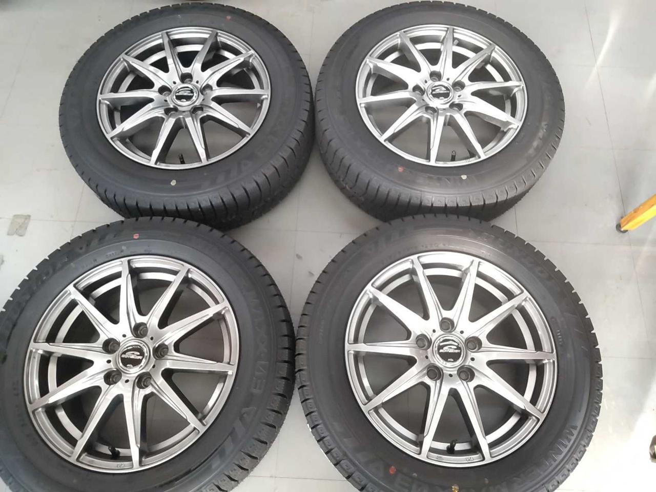 B Con A-TECH SCHNEIDER SLC + DUNLOP WINTERMAXX WM03 Compatible with the current RP series Step Wagon!!