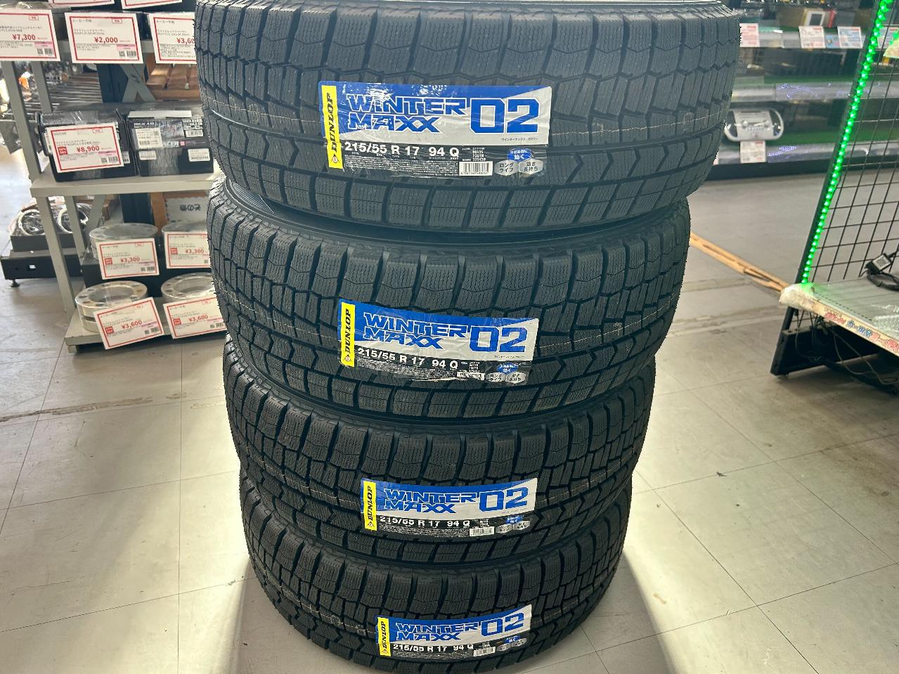 C Con DUNLOP ROZEST PRIME MODE ES + DUNLOP WINTERMAXX WM02