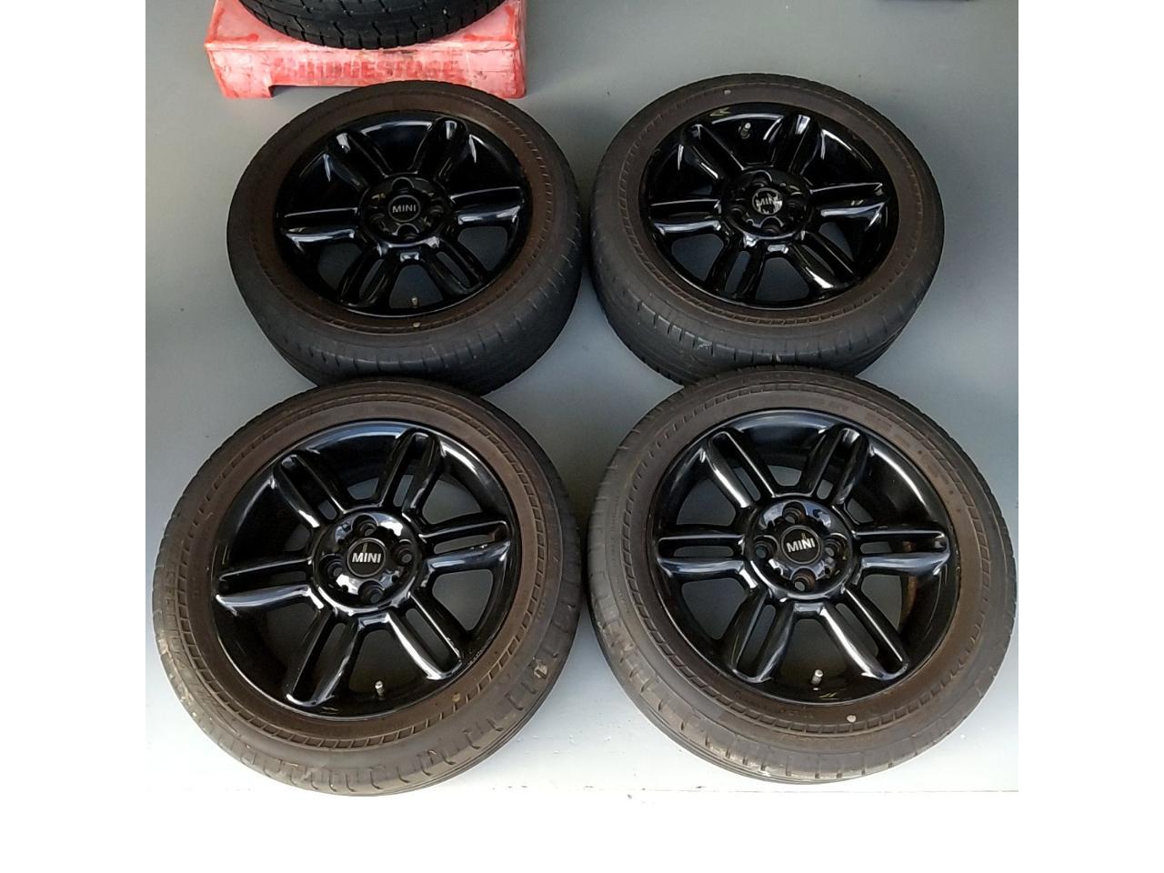 MINI MINIR56 genuine wheels + BRIDGESTONE POTENZA S001 RFT