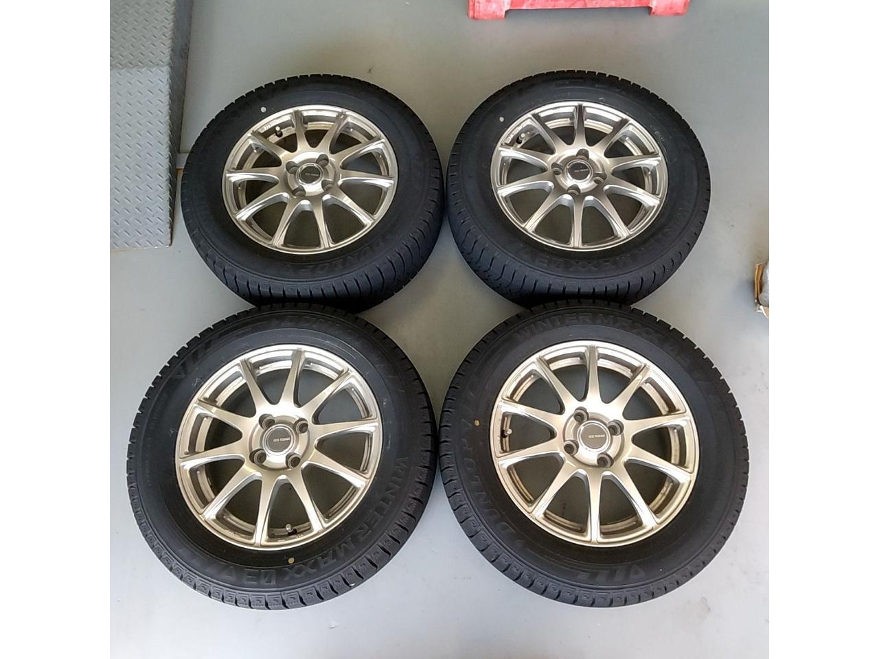 BRIDGESTONE ECO FORME SE-23 + DUNLOP WINTER MAXX WM03