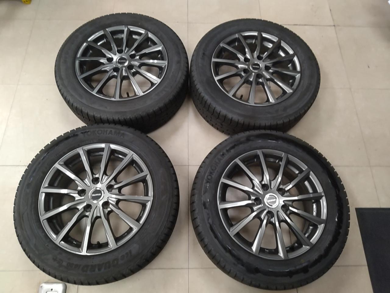 BRIDGESTONE BALMINUM KR12 + YOKOHAMA iceGUARD iG80E+