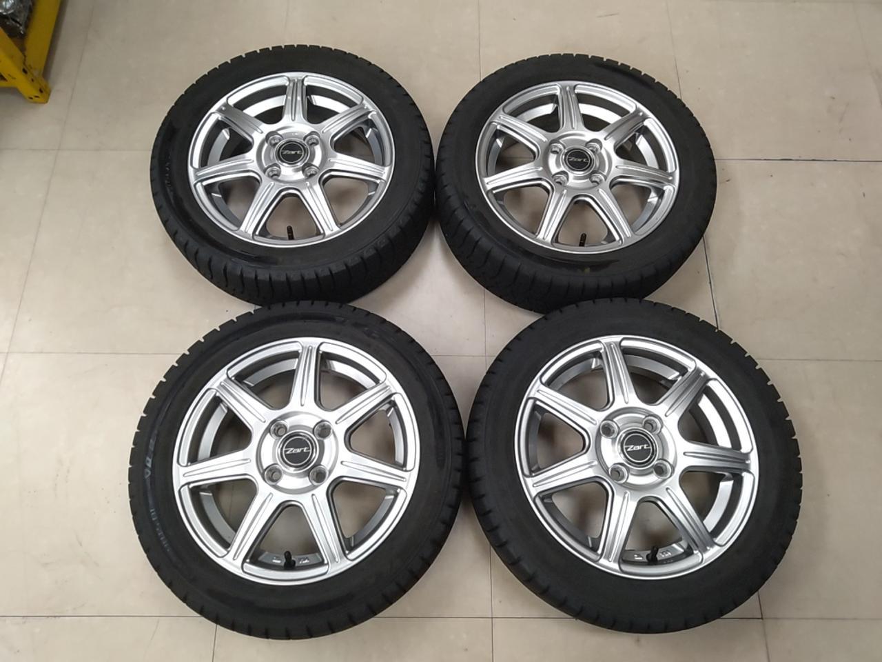 BRIDGESTONE Zart 7-spoke + DUNLOP WINTER MAXX WM03