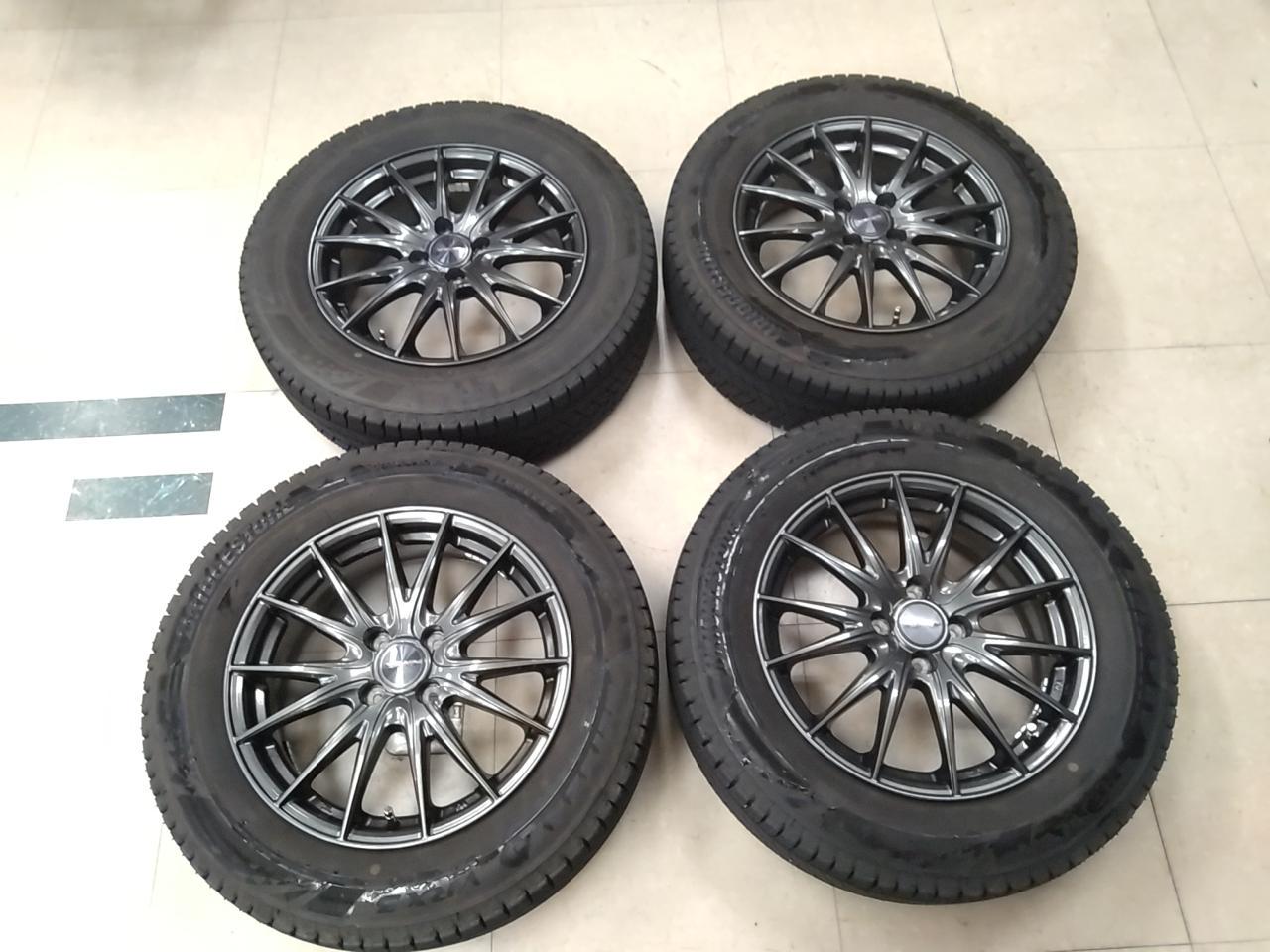 weds VELVA SPORT + BRIDGESTONE BLIZZAK VRX3