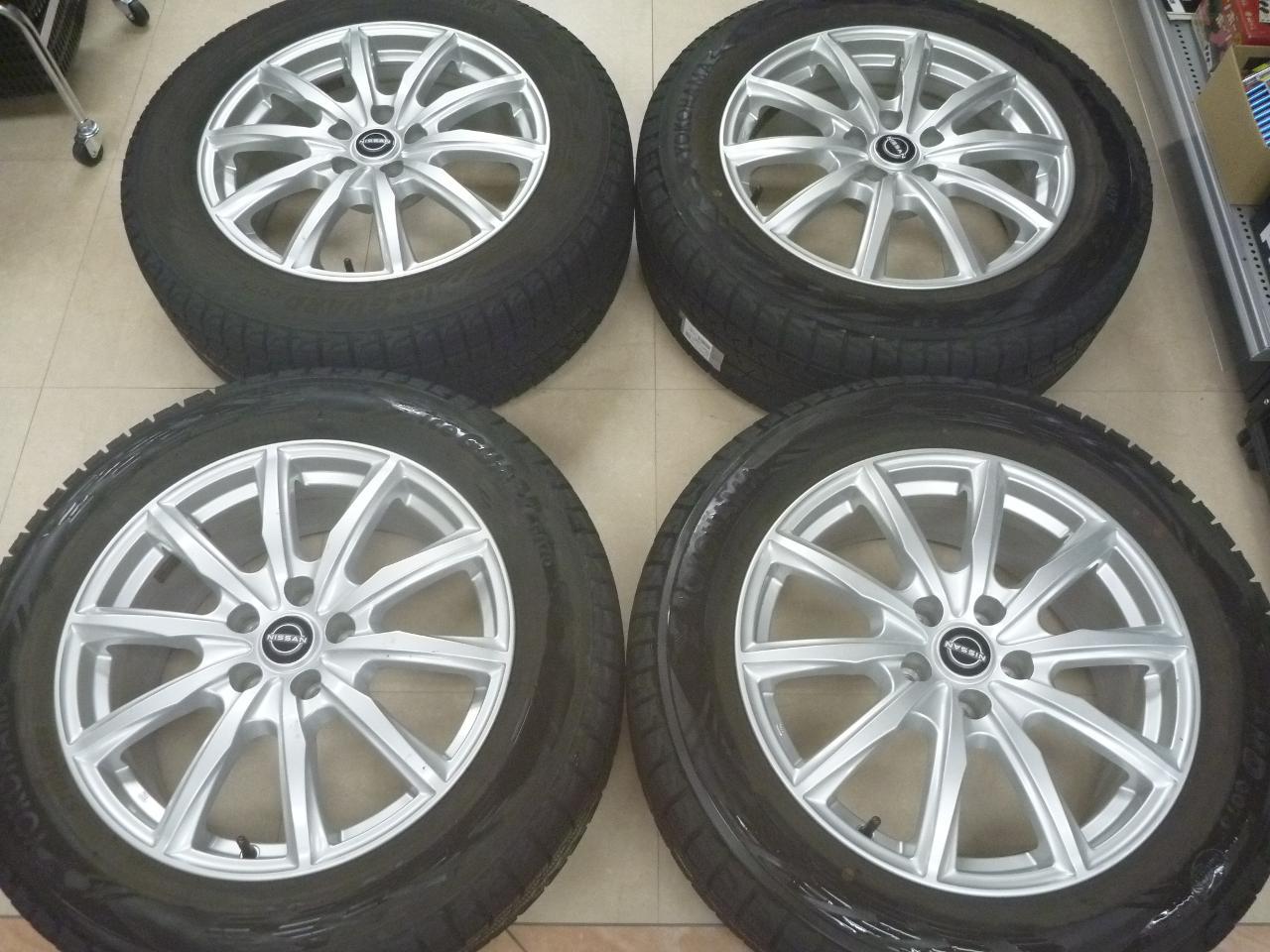 Genuine Nissan parts Estilo + YOKOHAMAiceGUARD SUV
