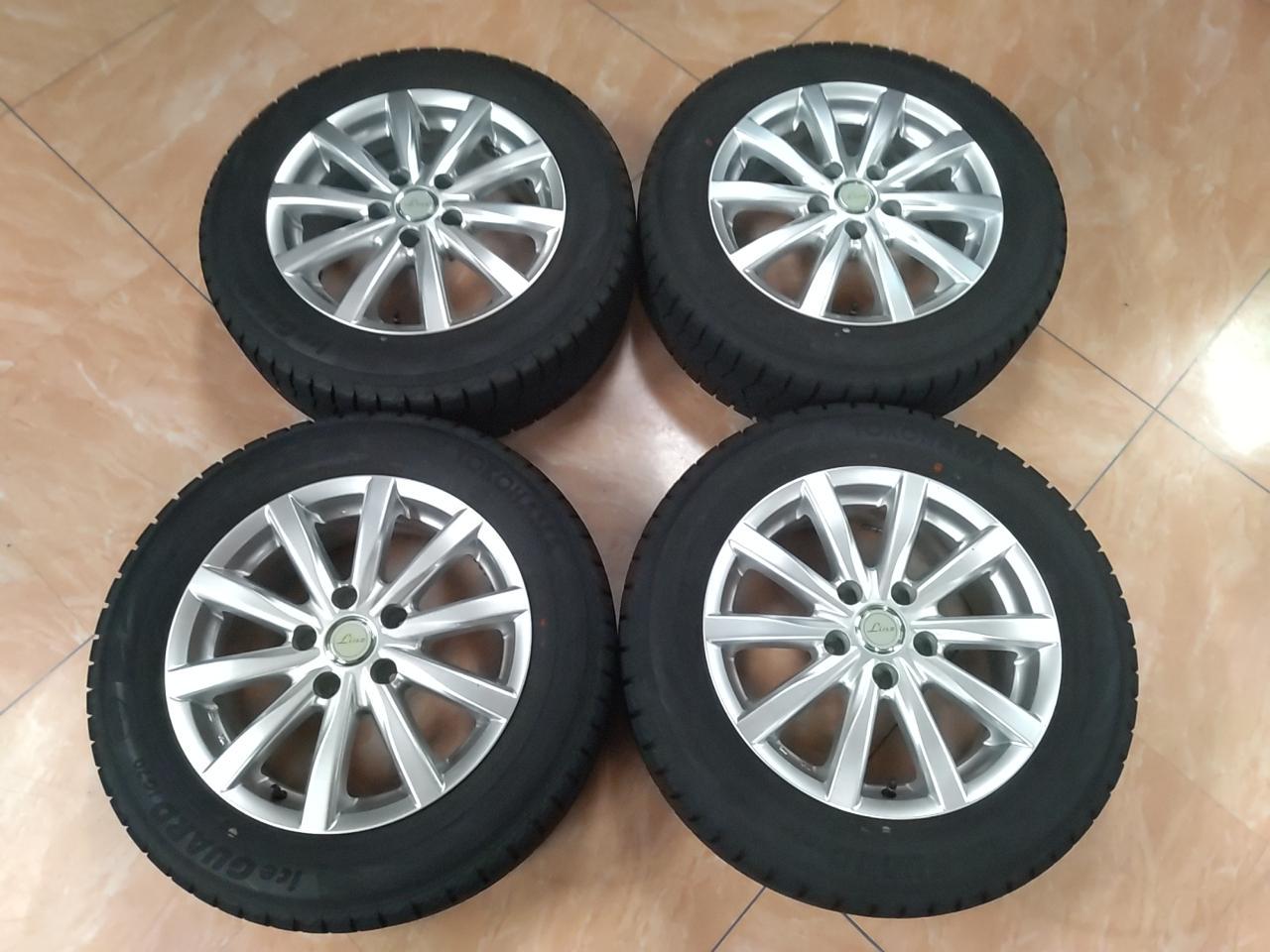 BRIDGESTONE Linz 10-spoke + YOKOHAMA iceGUARD iG70